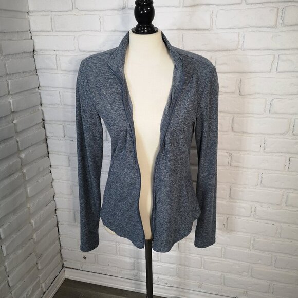 Kyodan Ladies Size Large Full Zip Blue Fitted Active Jacket - Picture 7 of 12